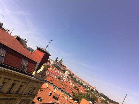 Výhled na Pražský hrad